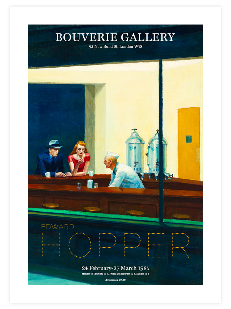 Edward Hopper Afiş N2 - Art Print