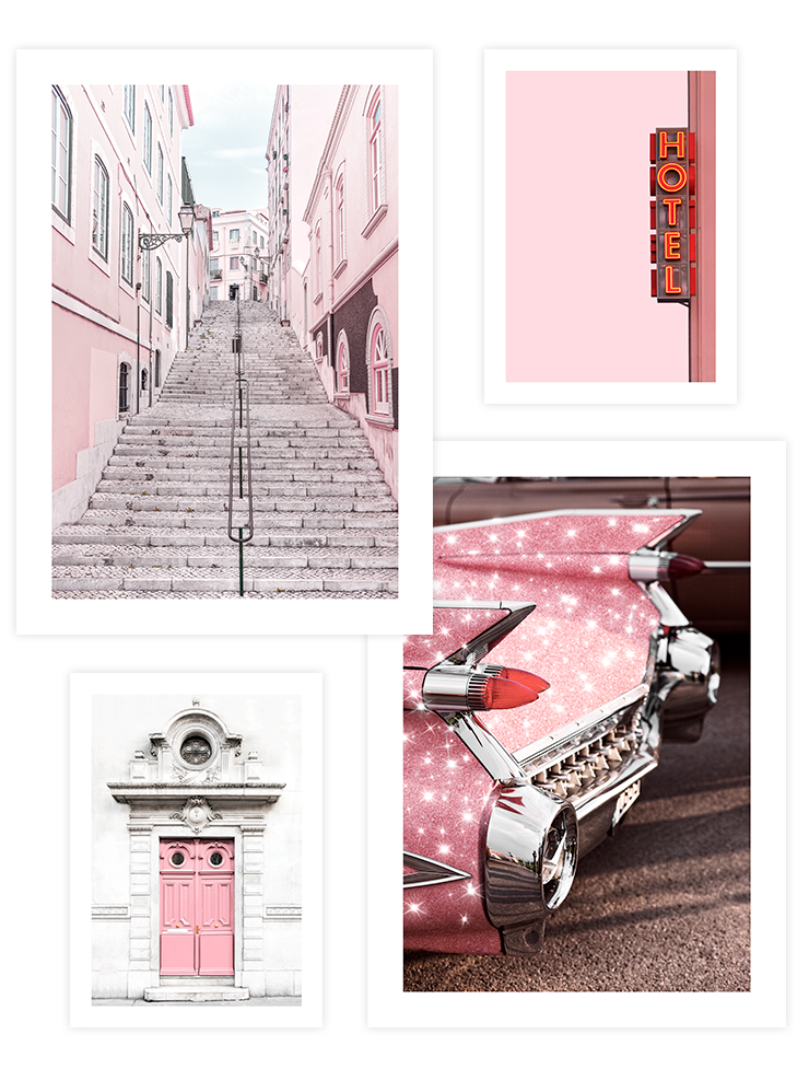 Chic Hotel Poster Seti Ürün ana görseli