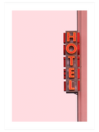 Chic Hotel Poster Seti