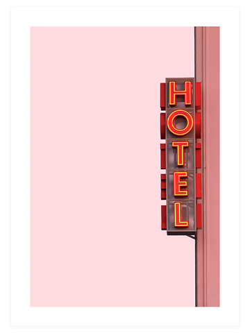 Chic Hotel Poster Seti