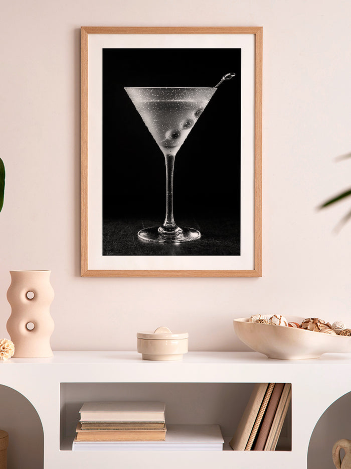 Martini - Art Print  Poster