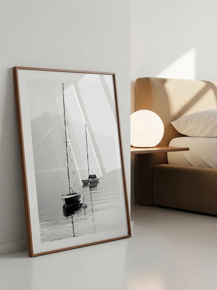 İki Yelken - Art Print