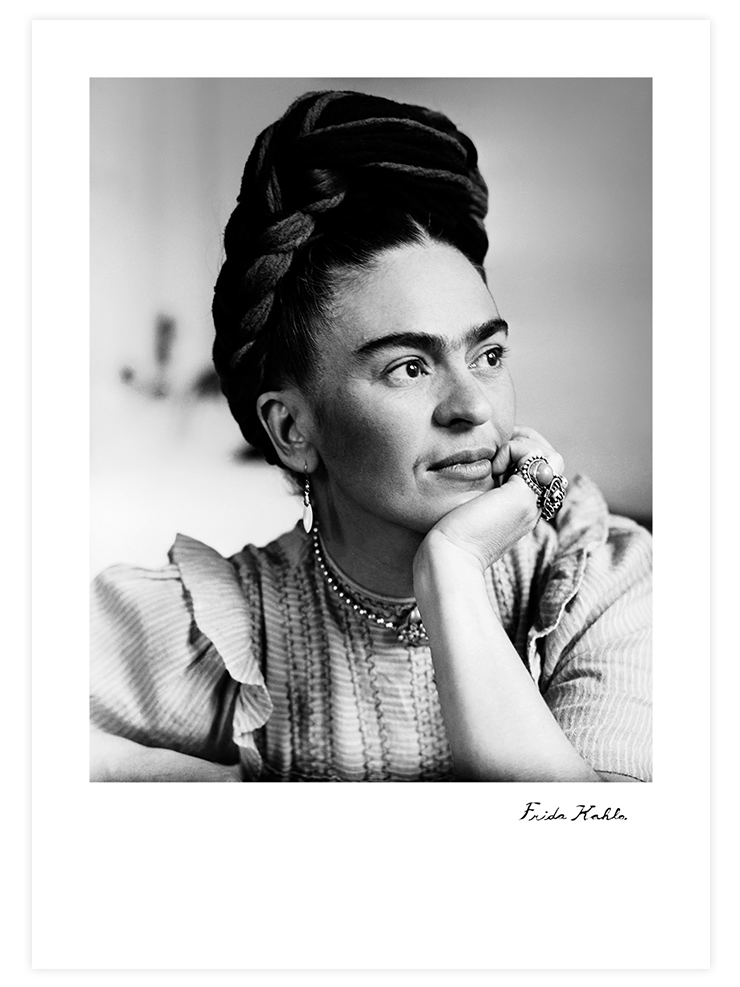 İkonik Frida - Art Print Fotoğraflar Poster