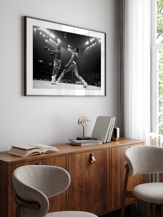 İkonik Muhammed Ali N2 - Art Print