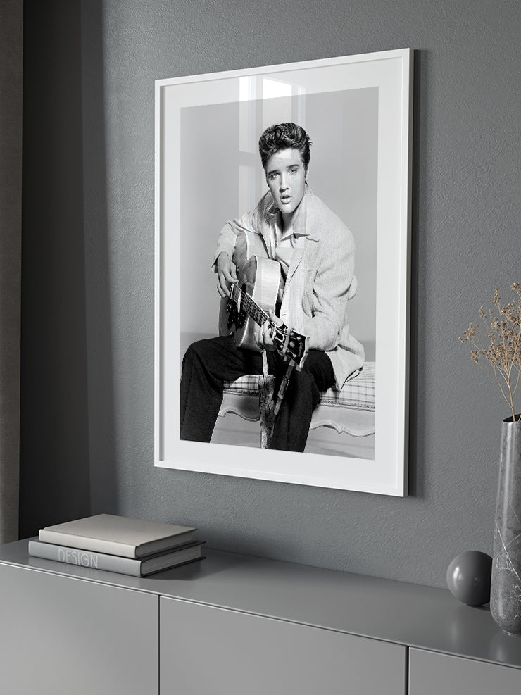 İkonik Elvis - Art Print