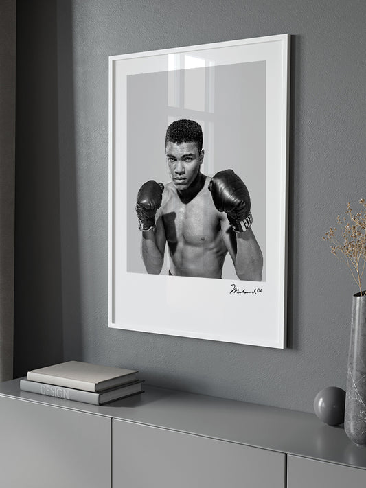 İkonik Muhammed Ali Poster - Giclée Baskı