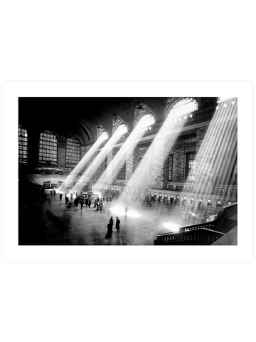 İkonik Tren İstasyonu - Art Print