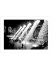 İkonik Tren İstasyonu - Art Print