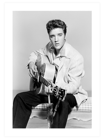 İkonik Elvis - Art Print