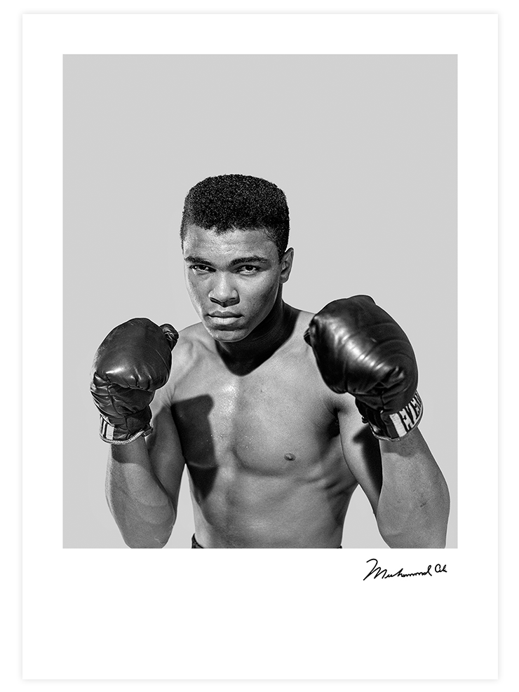 İkonik Muhammed Ali - Art Print Fotoğraflar Poster
