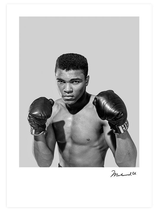 İkonik Muhammed Ali - Fine Art Poster