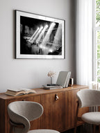 İkonik Tren İstasyonu - Art Print