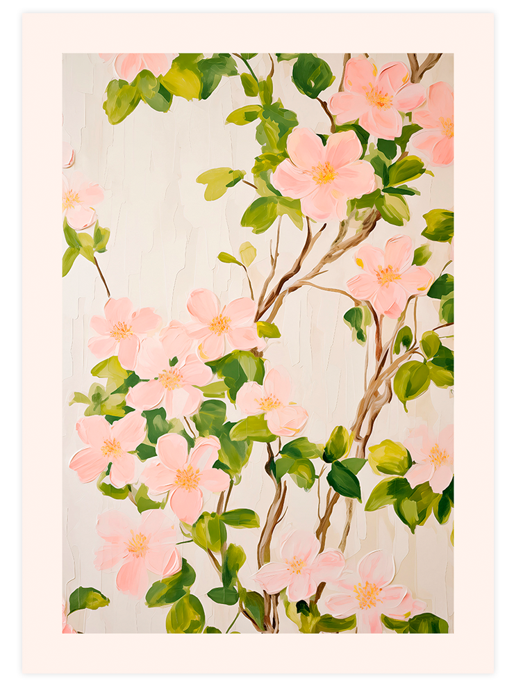 İlkbahar Çiçekleri - Art Print Ürün ana görseli