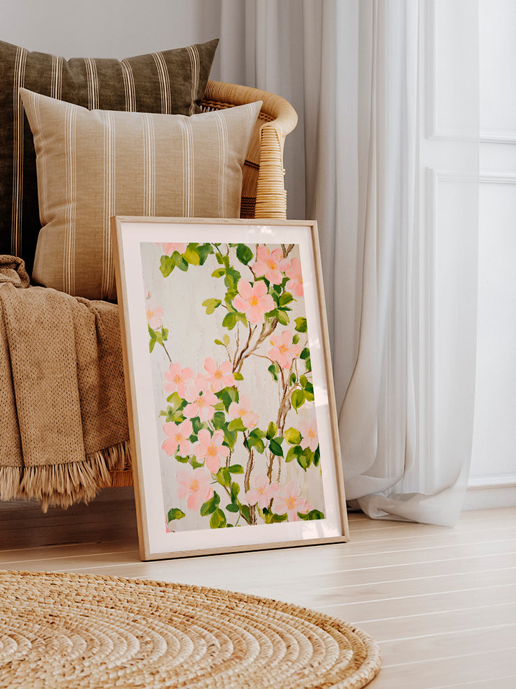 İlkbahar Çiçekleri - Art Print  Poster