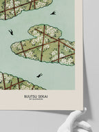 Bijutsu Sekai Sky Illustration - Art Print