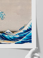 Hokusai Büyük Dalga (the Great Wave) - Art Print