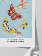 Kamisaka Sekka One Thousand Butterflies N2 - Art Print