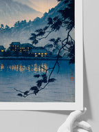 Kawase Yumoto Hot Spring, Nikko - Art Print