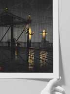 Kawase Shin Ohashi Bridge - Art Print