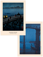 Kobayashi & Shoda Night Scenes - Poster Seti Duo