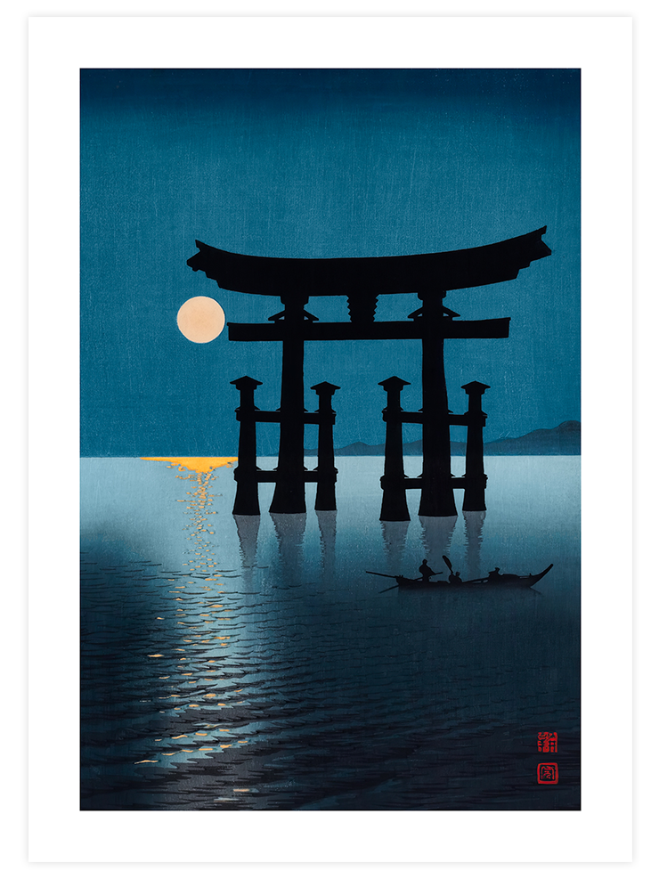 Shoda & Kawase Night Scenes - Poster Seti Trio  Poster