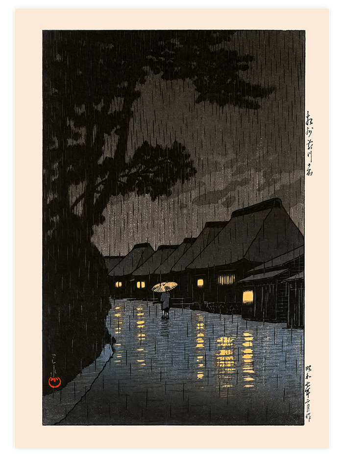 Kobayashi & Kawase Night Scenes - Poster Seti Duo  Poster