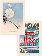 Kawase & Shoda Snow and the Moon - Poster Seti Duo
