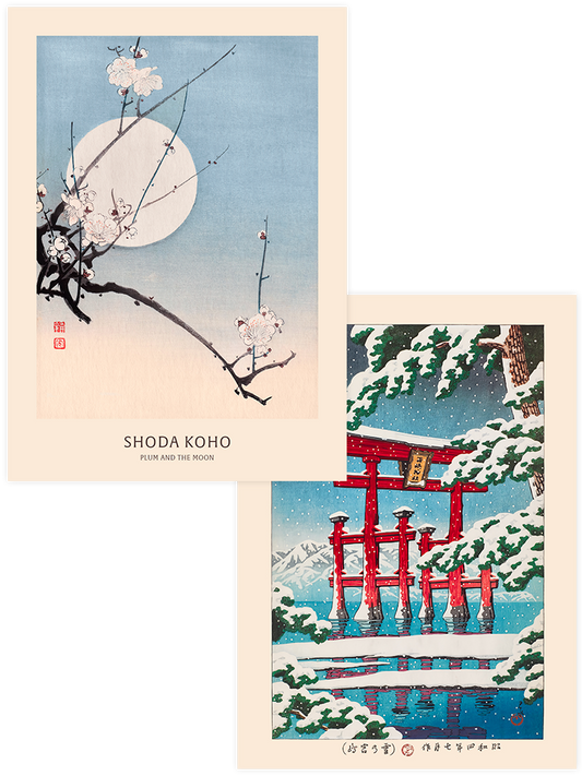 Kawase & Shoda Snow and the Moon - Poster Seti Duo