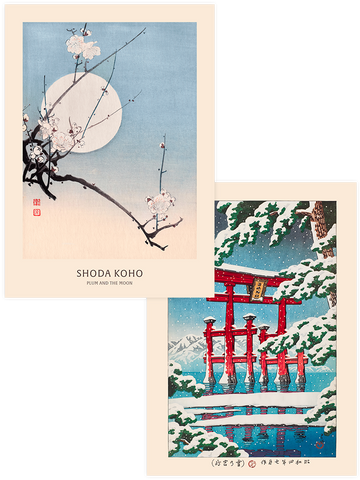 Kawase & Shoda Snow and the Moon - Poster Seti Duo