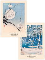Kawase & Shoda Snow and the Moon - Poster Seti Duo