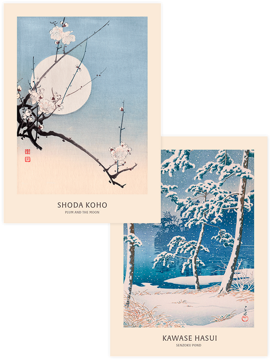 Kawase & Shoda Snow and the Moon - Poster Seti Duo