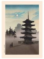 Kobayashi & Shoda & Kawase Landscapes - Poster Seti Trio