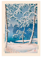 Kobayashi & Shoda & Kawase Landscapes - Poster Seti Trio