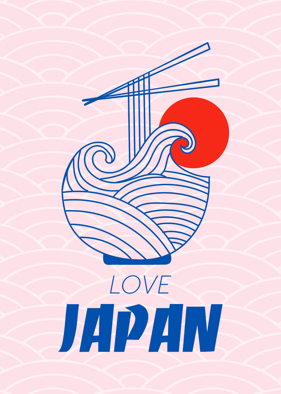 Love Japan - Art Print