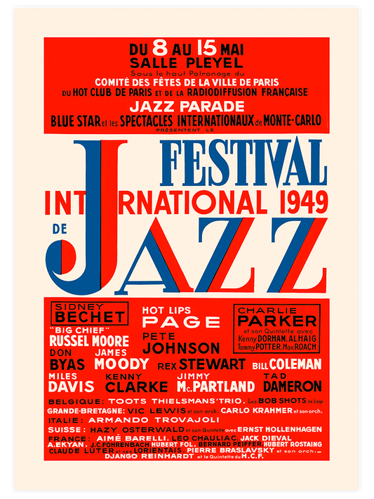 Jazz Festival - Art Print
