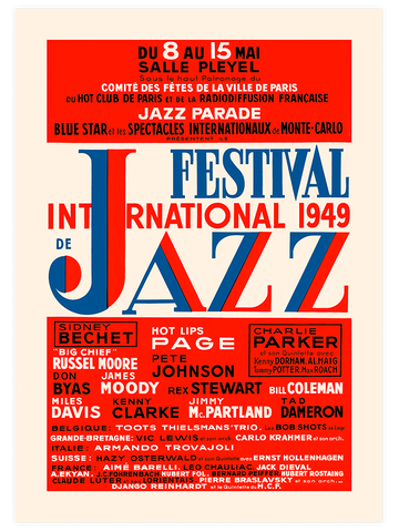Jazz Festival - Art Print