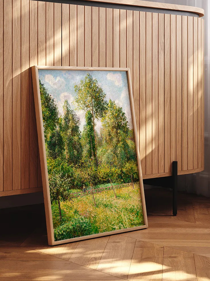 Camille Pissarro Kavaklar - Art Print