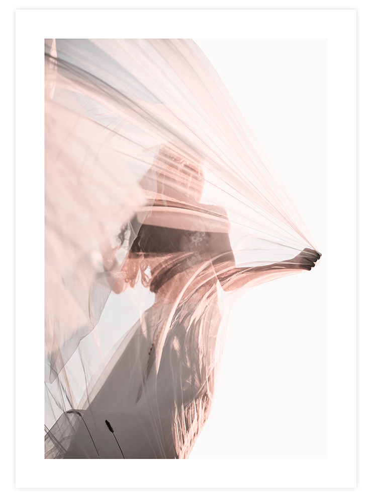 Beige Ensemble Poster Seti