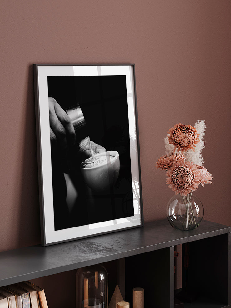 The Art Of Making Cappuccino - Art Print