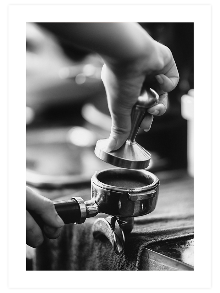 The Art Of Making Espresso N2 - Art Print Fotoğraflar Poster