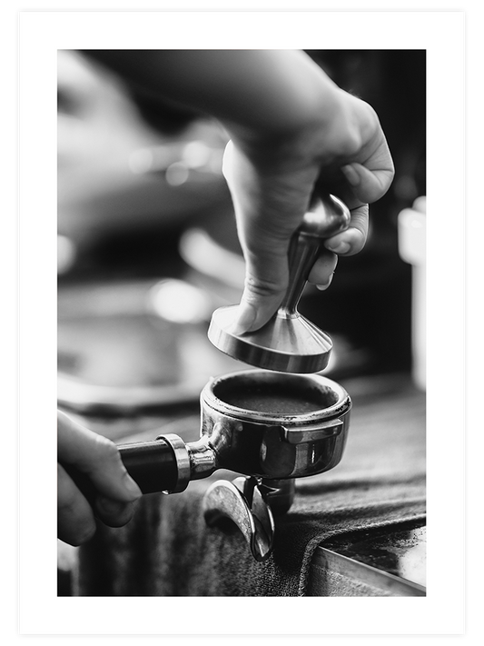 The Art Of Making Espresso N2 Poster - Giclée Baskı