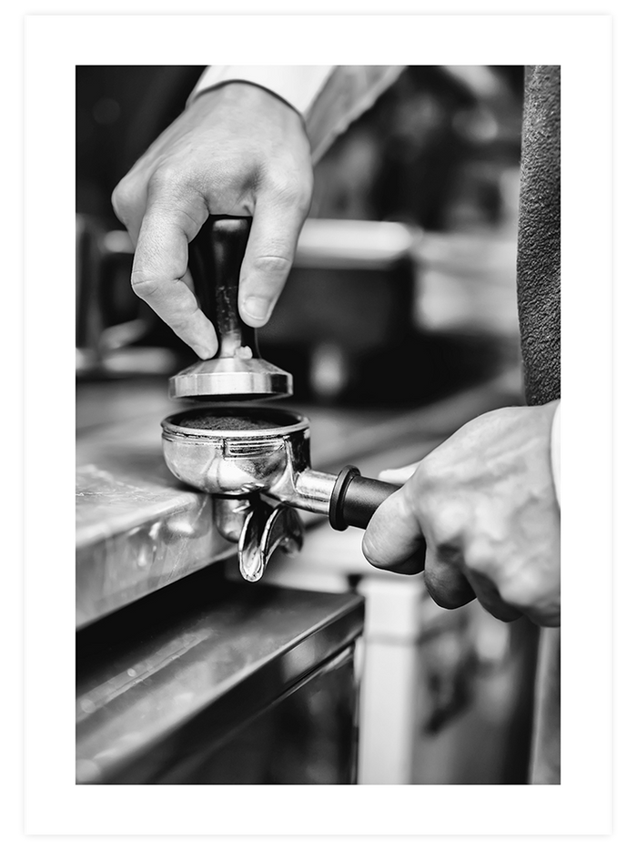 The Art Of Making Espresso - Art Print Fotoğraflar Poster