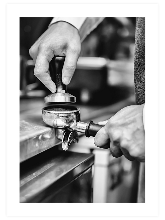 The Art Of Making Espresso Poster - Giclée Baskı