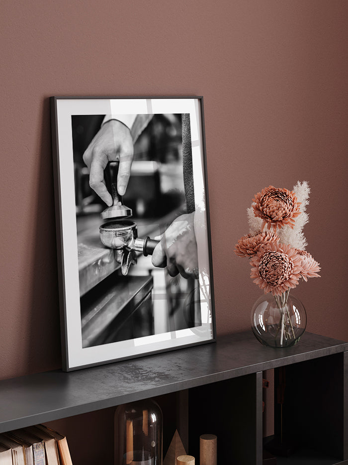 The Art Of Making Espresso - Art Print  Poster