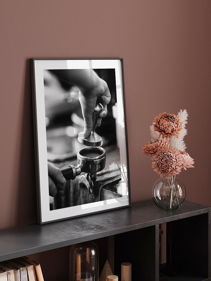 The Art Of Making Espresso N2 - Art Print  Poster