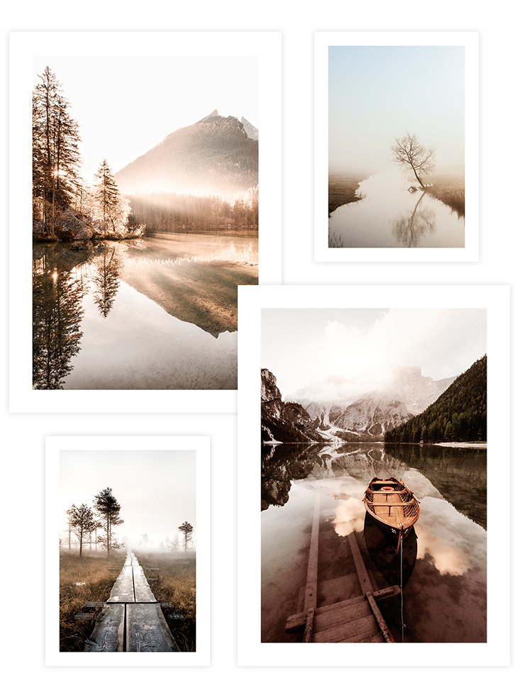 Brown Touch Poster Seti