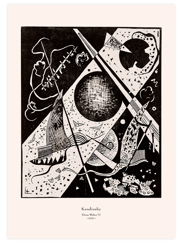Kandinsky Small Worlds VI- Art Print Ürün ana görseli
