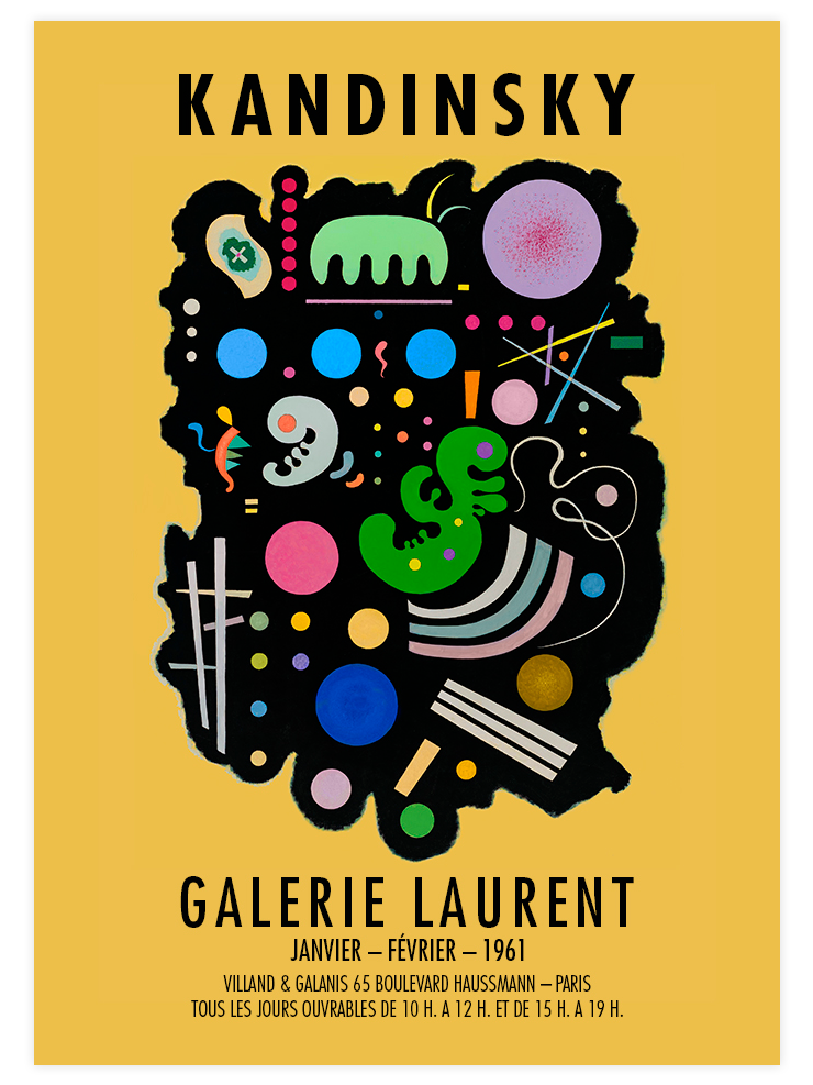 Kandinsky Galerie Affiche - Poster Seti Duo