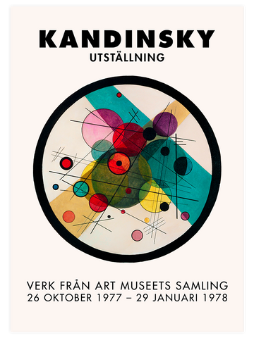 Kandinsky Geometric Colors - Poster Seti Duo