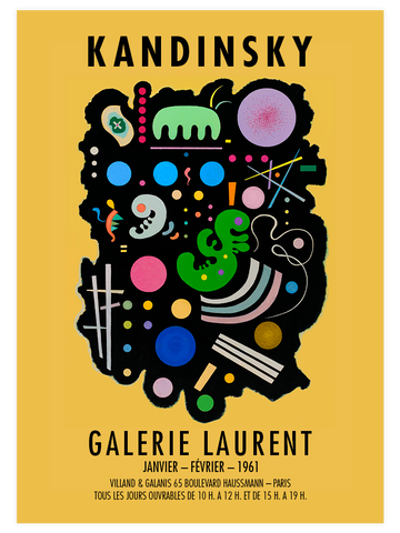 Kandinsky Galerie Affiche - Poster Seti Duo